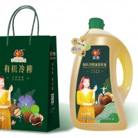 家泰有機冷榨油茶籽油5L