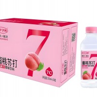 三分天地蜜桃蘇打果味水350mlx24瓶