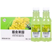 小輕果語膳食果園青提復合果汁飲料500ml